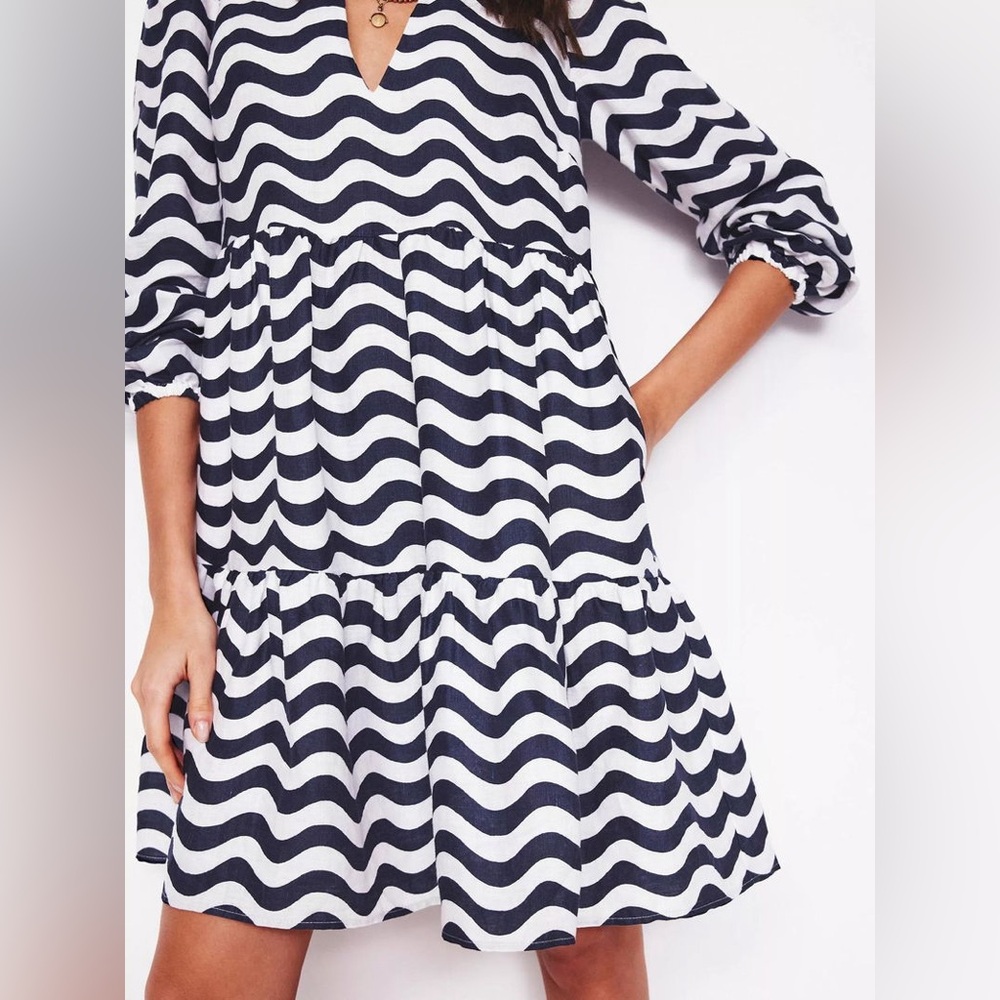BODEN ESME LINEN DRESS - Picture 5 of 12